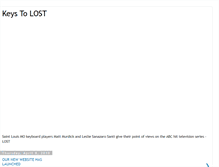 Tablet Screenshot of keystolost.blogspot.com