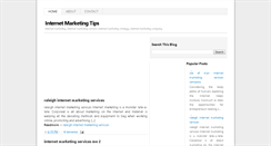 Desktop Screenshot of internetmarketing-strategy.blogspot.com