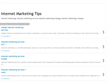 Tablet Screenshot of internetmarketing-strategy.blogspot.com