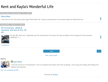 Tablet Screenshot of kentandkayla.blogspot.com