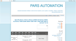 Desktop Screenshot of parsautomation.blogspot.com