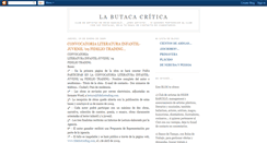 Desktop Screenshot of labutacacriticalabutaca.blogspot.com