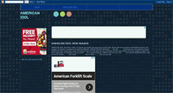 Desktop Screenshot of american-idol-search.blogspot.com