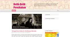 Desktop Screenshot of detik-detikpernikahan.blogspot.com