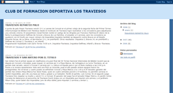 Desktop Screenshot of clubtraviesos.blogspot.com