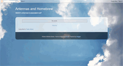 Desktop Screenshot of m0zeh-antennas.blogspot.com