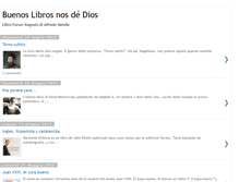 Tablet Screenshot of buenoslibrosnosdedios.blogspot.com