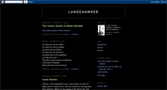 Desktop Screenshot of lanoehawker.blogspot.com