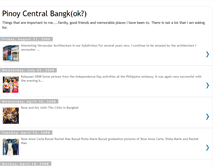 Tablet Screenshot of pinoycentralbangkok.blogspot.com