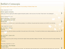 Tablet Screenshot of buffaloscornucopia.blogspot.com