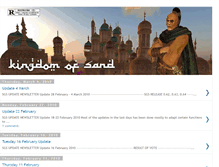 Tablet Screenshot of kingdomofsand.blogspot.com