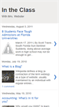 Mobile Screenshot of intheclass.blogspot.com