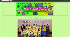 Desktop Screenshot of futsalaveirascimafeminino.blogspot.com