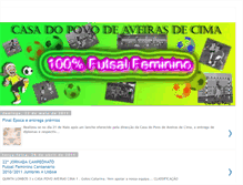 Tablet Screenshot of futsalaveirascimafeminino.blogspot.com