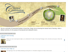 Tablet Screenshot of classicalconversationsgrantspass.blogspot.com