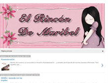 Tablet Screenshot of elrincondemaribelr.blogspot.com