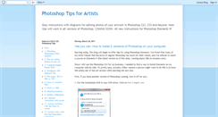 Desktop Screenshot of photoshop4artists.blogspot.com