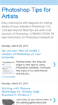 Mobile Screenshot of photoshop4artists.blogspot.com