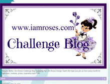 Tablet Screenshot of iamroses-challenge.blogspot.com