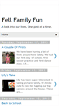 Mobile Screenshot of fellfamilyfun.blogspot.com