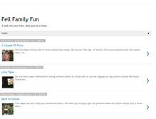 Tablet Screenshot of fellfamilyfun.blogspot.com