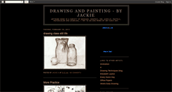 Desktop Screenshot of drawingaday-byjackie.blogspot.com