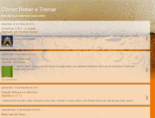 Tablet Screenshot of comerbebertreinar.blogspot.com