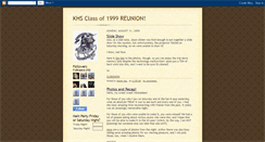 Desktop Screenshot of khs99reunion.blogspot.com