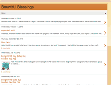 Tablet Screenshot of bountifulblessings2u.blogspot.com