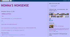 Desktop Screenshot of nonnasnonsense.blogspot.com