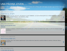 Tablet Screenshot of larodajoven.blogspot.com