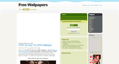 Desktop Screenshot of freewallpapersblog.blogspot.com
