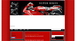 Desktop Screenshot of new-super-bikes.blogspot.com