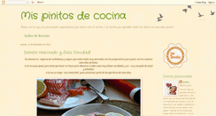 Desktop Screenshot of mispinitosdecocina.blogspot.com