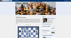 Desktop Screenshot of chessskill.blogspot.com