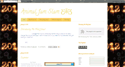 Desktop Screenshot of animaljamslam.blogspot.com