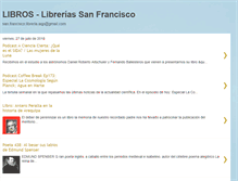 Tablet Screenshot of libros-san-francisco.blogspot.com