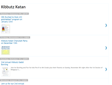 Tablet Screenshot of kibbutzkatan.blogspot.com