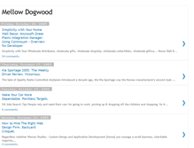 Tablet Screenshot of mellowdogwood.blogspot.com