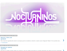 Tablet Screenshot of nocturninosmvs.blogspot.com