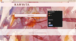Desktop Screenshot of karyats.blogspot.com