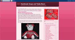 Desktop Screenshot of handmadesoapsandteddybears.blogspot.com