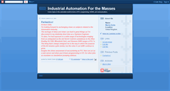 Desktop Screenshot of industrialautomation.blogspot.com