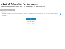 Tablet Screenshot of industrialautomation.blogspot.com