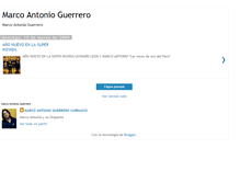 Tablet Screenshot of marcoantonioguerrerogrupoamerica.blogspot.com