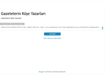 Tablet Screenshot of gazetekoseyazarlari.blogspot.com