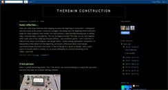 Desktop Screenshot of joshtheremin.blogspot.com