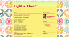 Desktop Screenshot of lightaflower.blogspot.com