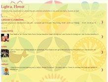 Tablet Screenshot of lightaflower.blogspot.com