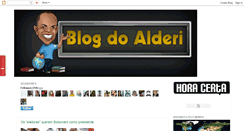 Desktop Screenshot of blogdoalderi.blogspot.com